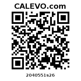 Calevo.com Preisschild 2040551s26