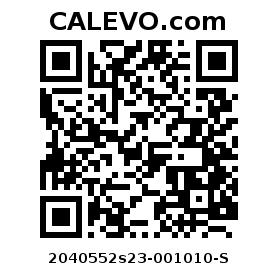 Calevo.com Preisschild 2040552s23-001010-S