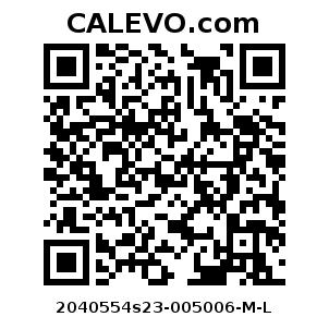 Calevo.com Preisschild 2040554s23-005006-M-L