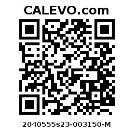 Calevo.com Preisschild 2040555s23-003150-M