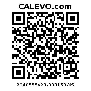 Calevo.com Preisschild 2040555s23-003150-XS