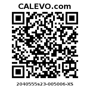 Calevo.com Preisschild 2040555s23-005006-XS