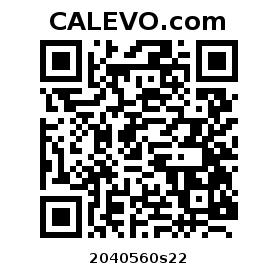 Calevo.com Preisschild 2040560s22