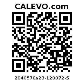 Calevo.com Preisschild 2040570s23-120072-S