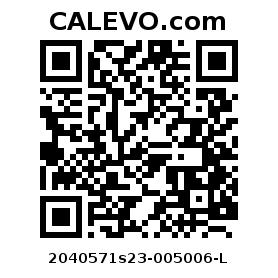 Calevo.com Preisschild 2040571s23-005006-L