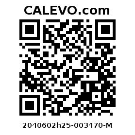 Calevo.com Preisschild 2040602h25-003470-M