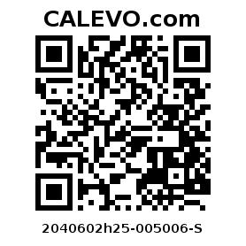Calevo.com Preisschild 2040602h25-005006-S