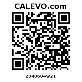 Calevo.com Preisschild 2040604w21