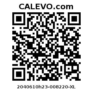 Calevo.com Preisschild 2040610h23-008220-XL