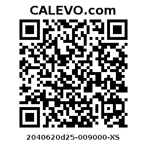 Calevo.com Preisschild 2040620d25-009000-XS