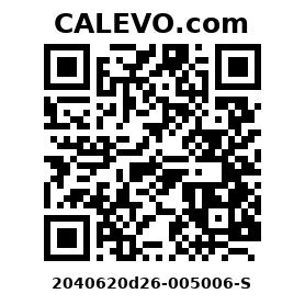 Calevo.com Preisschild 2040620d26-005006-S