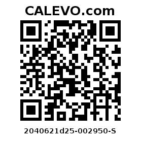 Calevo.com Preisschild 2040621d25-002950-S