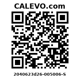 Calevo.com Preisschild 2040623d26-005006-S