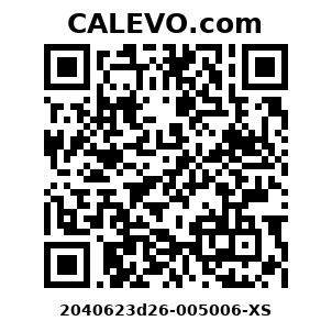 Calevo.com Preisschild 2040623d26-005006-XS