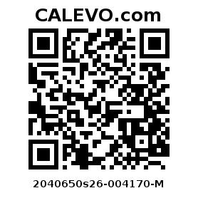 Calevo.com Preisschild 2040650s26-004170-M