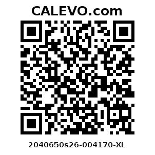 Calevo.com Preisschild 2040650s26-004170-XL