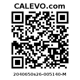 Calevo.com Preisschild 2040650s26-005140-M