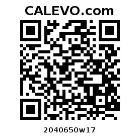 Calevo.com Preisschild 2040650w17