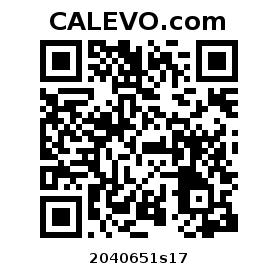Calevo.com Preisschild 2040651s17