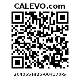 Calevo.com Preisschild 2040651s26-004170-S