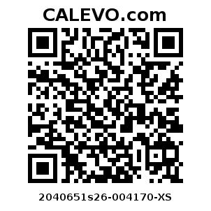 Calevo.com Preisschild 2040651s26-004170-XS