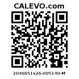 Calevo.com Preisschild 2040651s26-005140-M