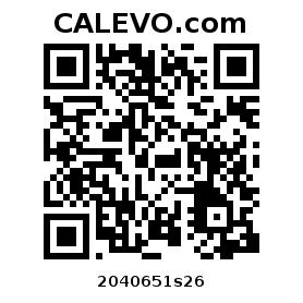 Calevo.com Preisschild 2040651s26