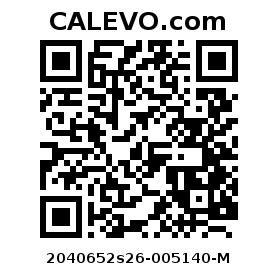 Calevo.com Preisschild 2040652s26-005140-M