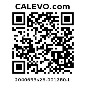 Calevo.com Preisschild 2040653s26-001280-L
