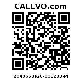 Calevo.com Preisschild 2040653s26-001280-M