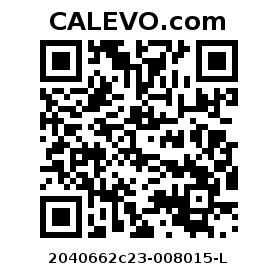 Calevo.com pricetag 2040662c23-008015-L