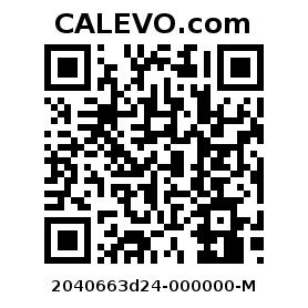 Calevo.com pricetag 2040663d24-000000-M