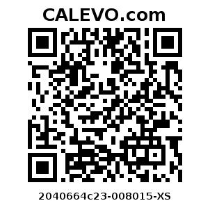 Calevo.com Preisschild 2040664c23-008015-XS