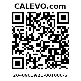 Calevo.com Preisschild 2040901w21-001000-S