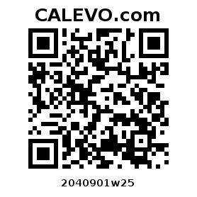 Calevo.com pricetag 2040901w25