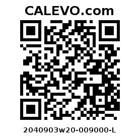 Calevo.com Preisschild 2040903w20-009000-L
