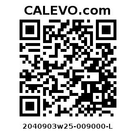 Calevo.com Preisschild 2040903w25-009000-L