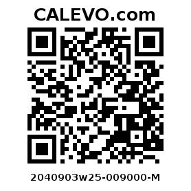 Calevo.com Preisschild 2040903w25-009000-M