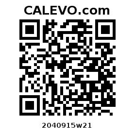 Calevo.com Preisschild 2040915w21