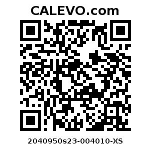 Calevo.com Preisschild 2040950s23-004010-XS