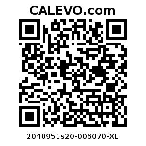 Calevo.com Preisschild 2040951s20-006070-XL