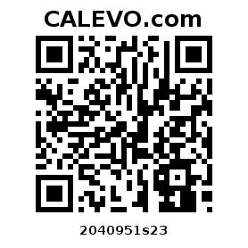 Calevo.com Preisschild 2040951s23