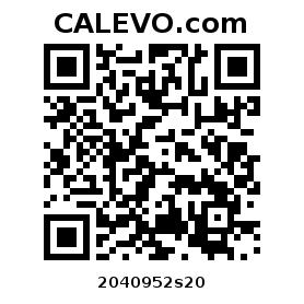 Calevo.com Preisschild 2040952s20