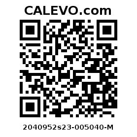 Calevo.com Preisschild 2040952s23-005040-M