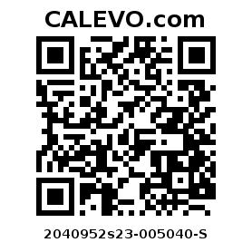 Calevo.com pricetag 2040952s23-005040-S