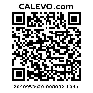 Calevo.com Preisschild 2040953s20-008032-104+