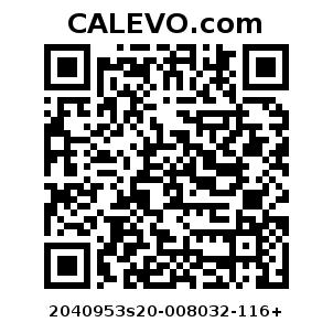 Calevo.com Preisschild 2040953s20-008032-116+