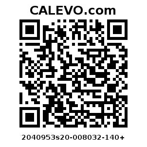 Calevo.com Preisschild 2040953s20-008032-140+