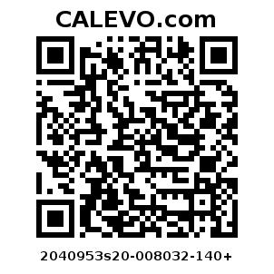 Calevo.com Preisschild 2040953s20-008032-140+