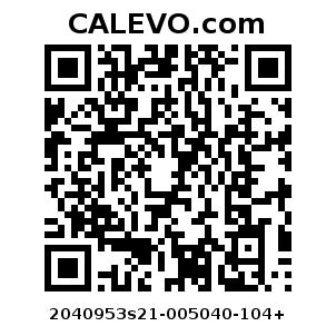 Calevo.com Preisschild 2040953s21-005040-104+